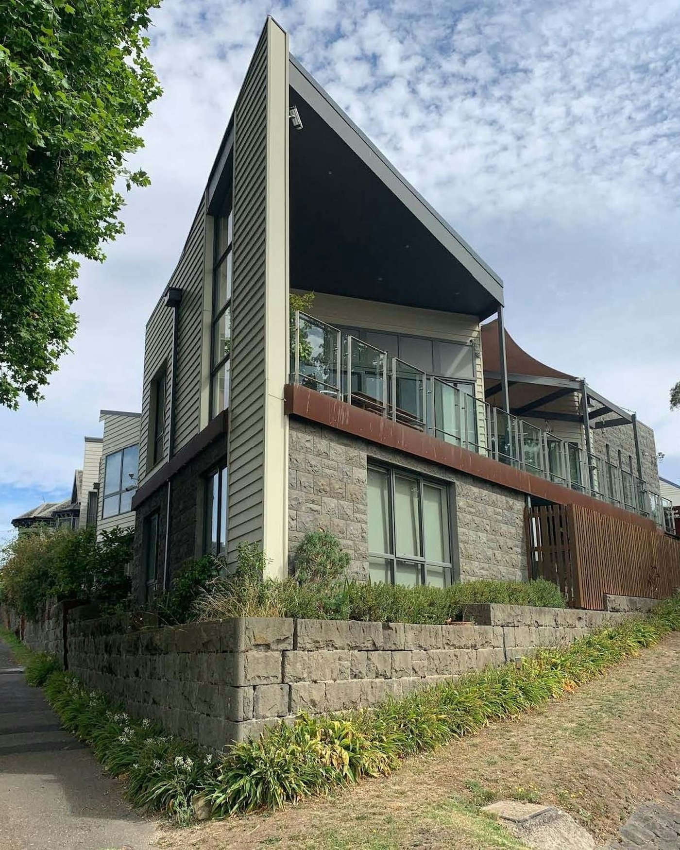 Soldiers Hill Mews townhouse facade